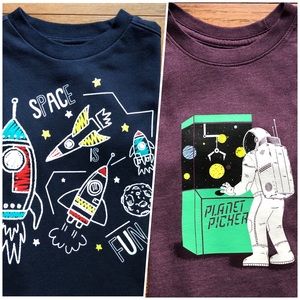 OUTER SPACE T-shirt Duo!